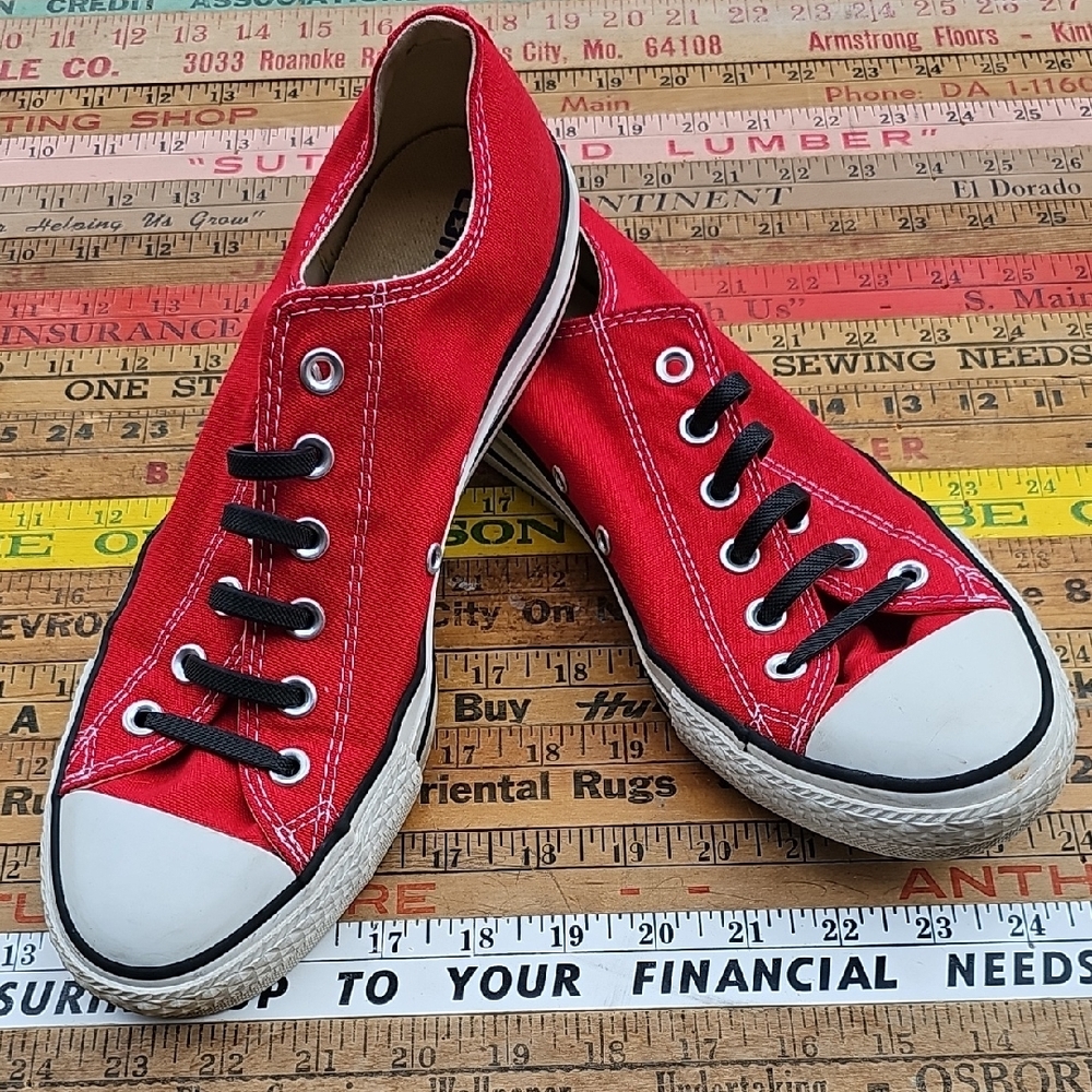 Red Converse Sneakers